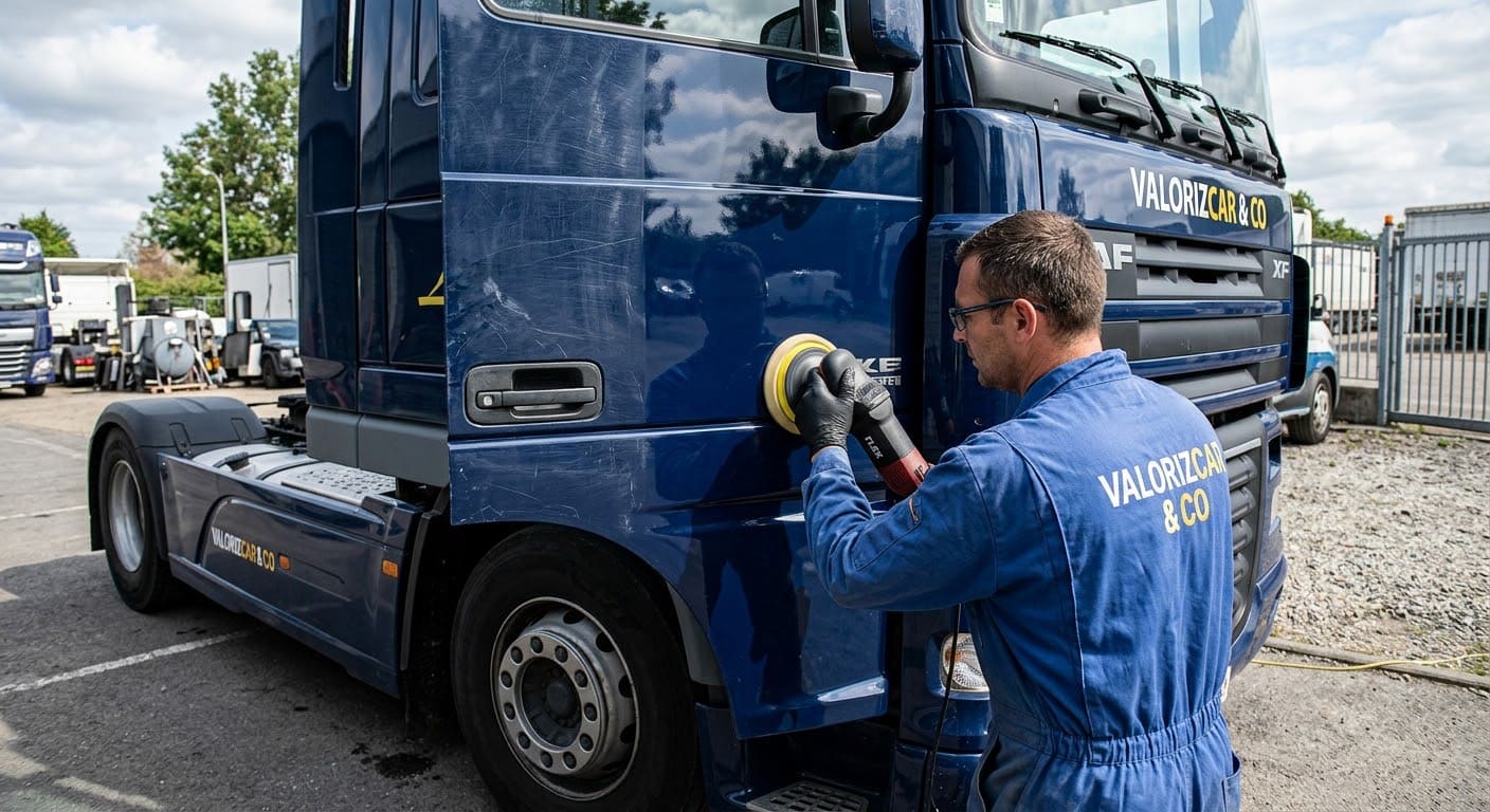Polissage-lustrage Camion poids-lourds